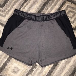 Under Armour Grey/Black Shorts